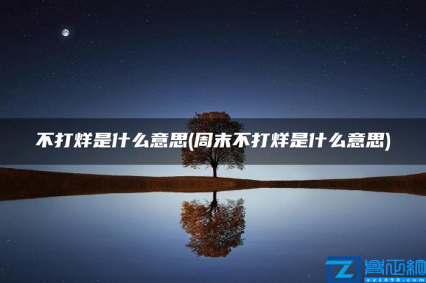 不打烊是什么意思(周末不打烊是什么意思)